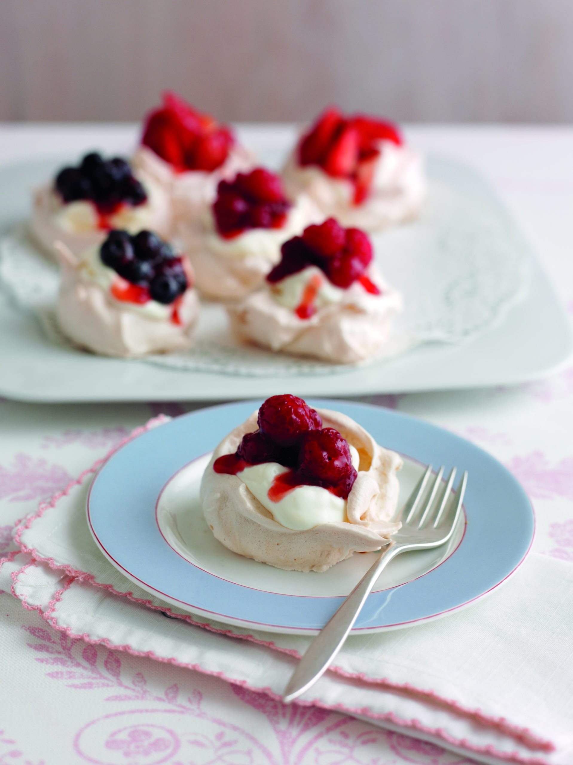 Mini Berry Pavlovas - AVA Berries - Taste The Berry Best